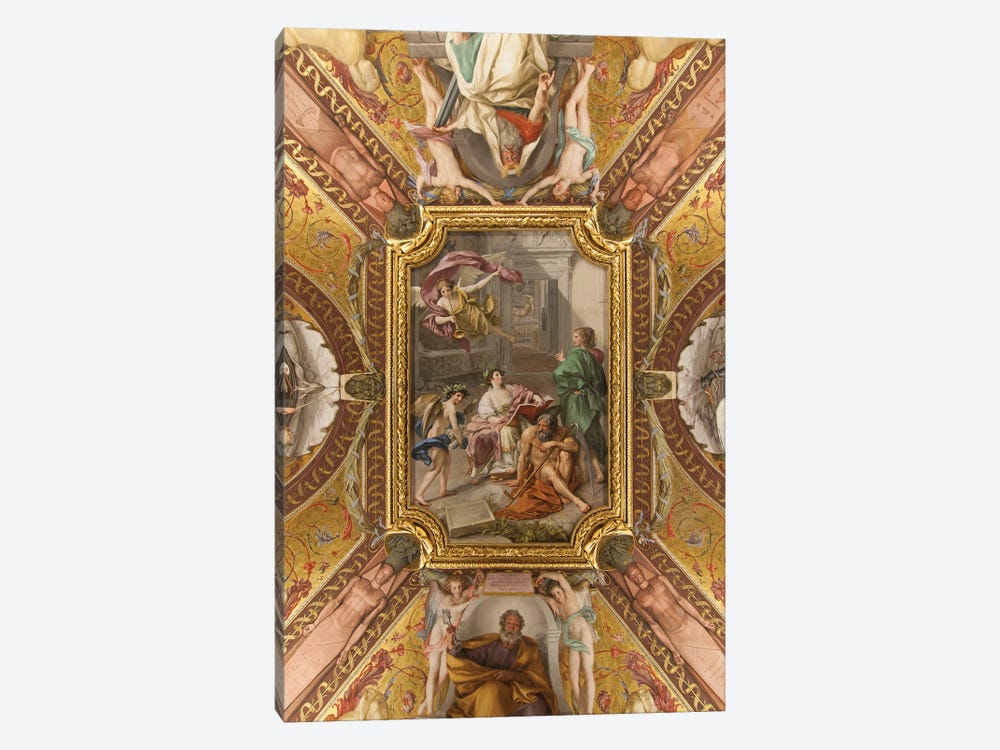 Musei Vaticani by amini54 1-piece Canvas Print