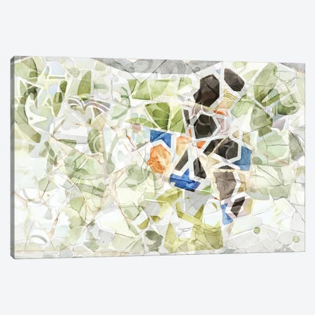 Mosaic of Barcelona XIII Canvas Print #AII70} by amini54 Art Print
