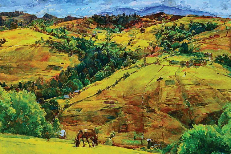 Mountain Landscape II by Andrii Kutsachenko wall art