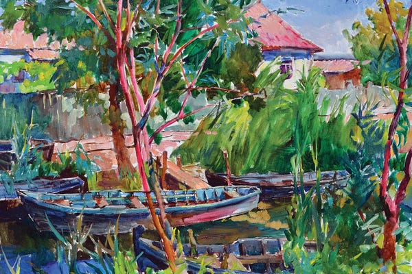Landscape With The Boats
