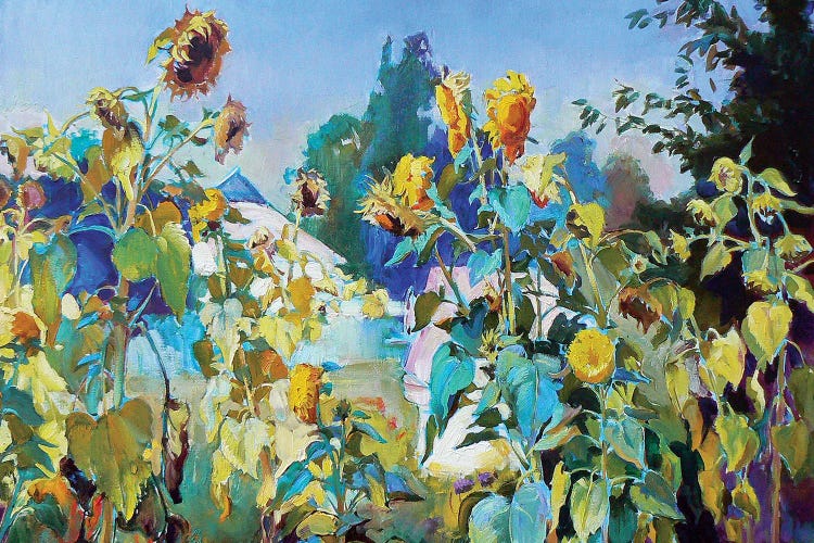 Sunflowers by Andrii Kutsachenko wall art