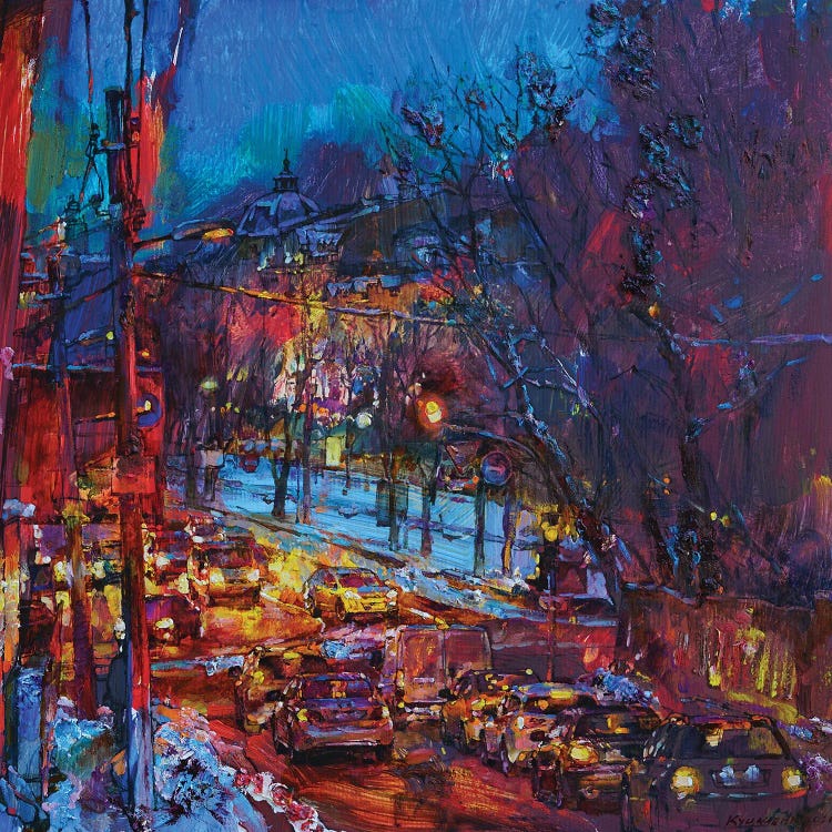 Night Cityscape, Winter