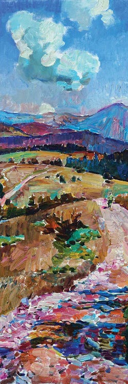 Mountain Road In Summer by Andrii Kutsachenko wall art