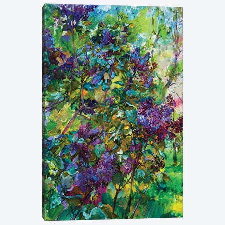 Lilac Flowers Canvas Print #AIK27} by Andrii Kutsachenko Canvas Print