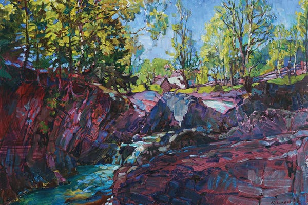 Canyons: Mountain Canyon by Andrii Kutsachenko