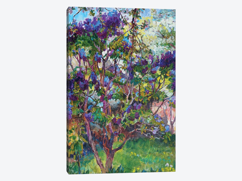 Lilac Landscape by Andrii Kutsachenko 1-piece Art Print