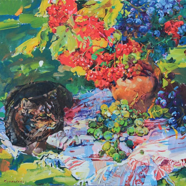 Ukraine: Ukrainian Still Life by Andrii Kutsachenko