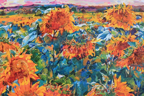 Field Of Sunflowers II
