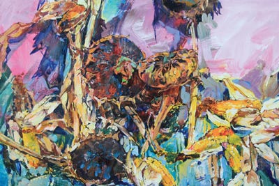 Ripe Sunflowers by Andrii Kutsachenko gallery poster