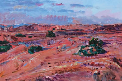 Pink Desert by Andrii Kutsachenko canvas print