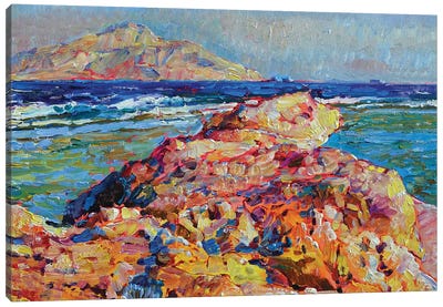 Seashore Of The Red Sea Canvas Art Print - Andrii Kutsachenko