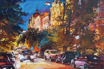 Old Kyiv by Andrii Kutsachenko gallery poster