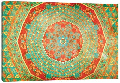 Citrus Canvas Art Print - Moroccan Patterns