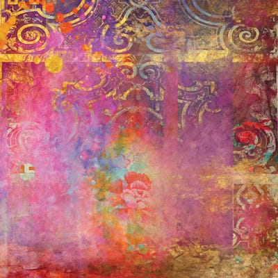 Boho Rose by Aimee Stewart multi panel art