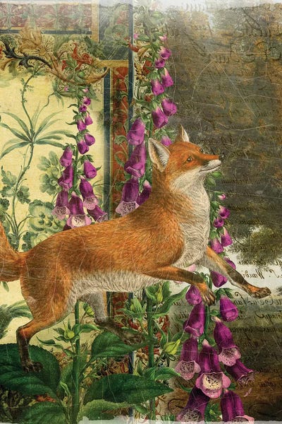 Fox by Aimee Stewart multi panel art