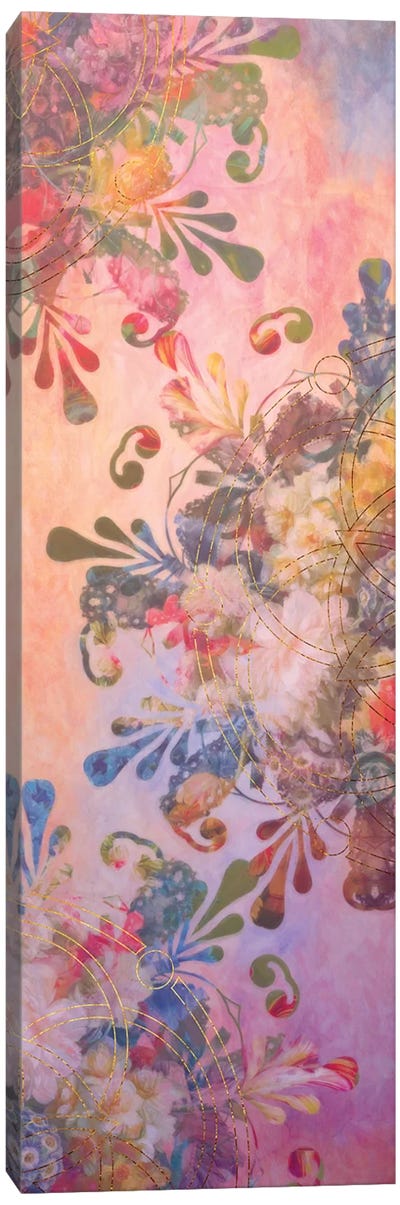 Flower Mandala II Canvas Art Print - Granny Chic