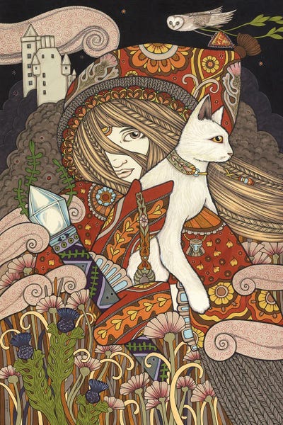 The Visionary by Anita Inverarity multi panel art