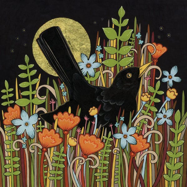 Natural Meets Mythical: Blackbird by Anita Inverarity