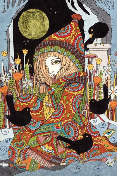 Natural Meets Mythical: Blackbird's Garden by Anita Inverarity