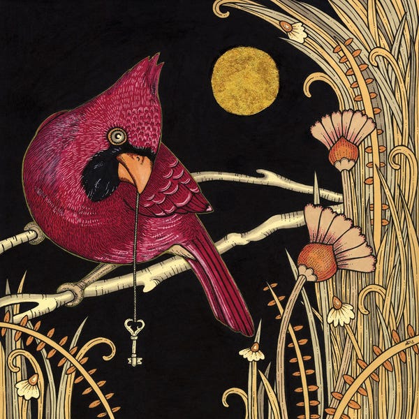 Cardinals: Cardinal by Anita Inverarity