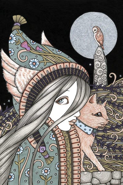 Creatures Of The Night by Anita Inverarity canvas print