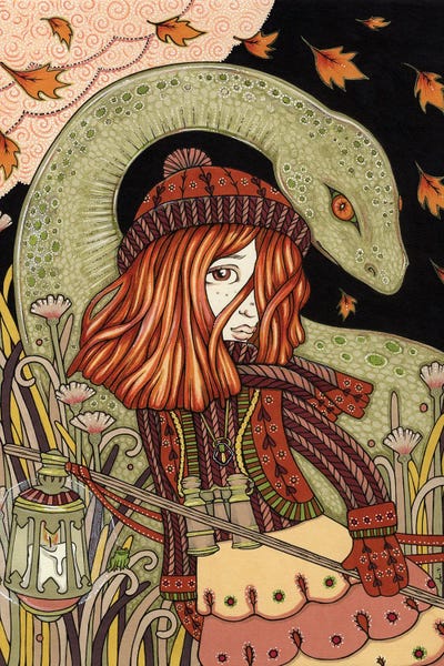 Prehistoric Animals: Drumnadrochit by Anita Inverarity