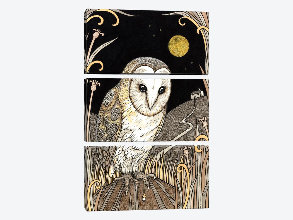 A Wise One Waits by Anita Inverarity 3-piece Art Print