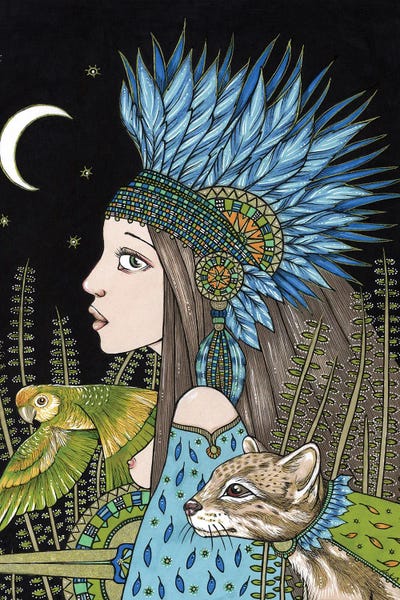 Parrots: Mamaconas by Anita Inverarity