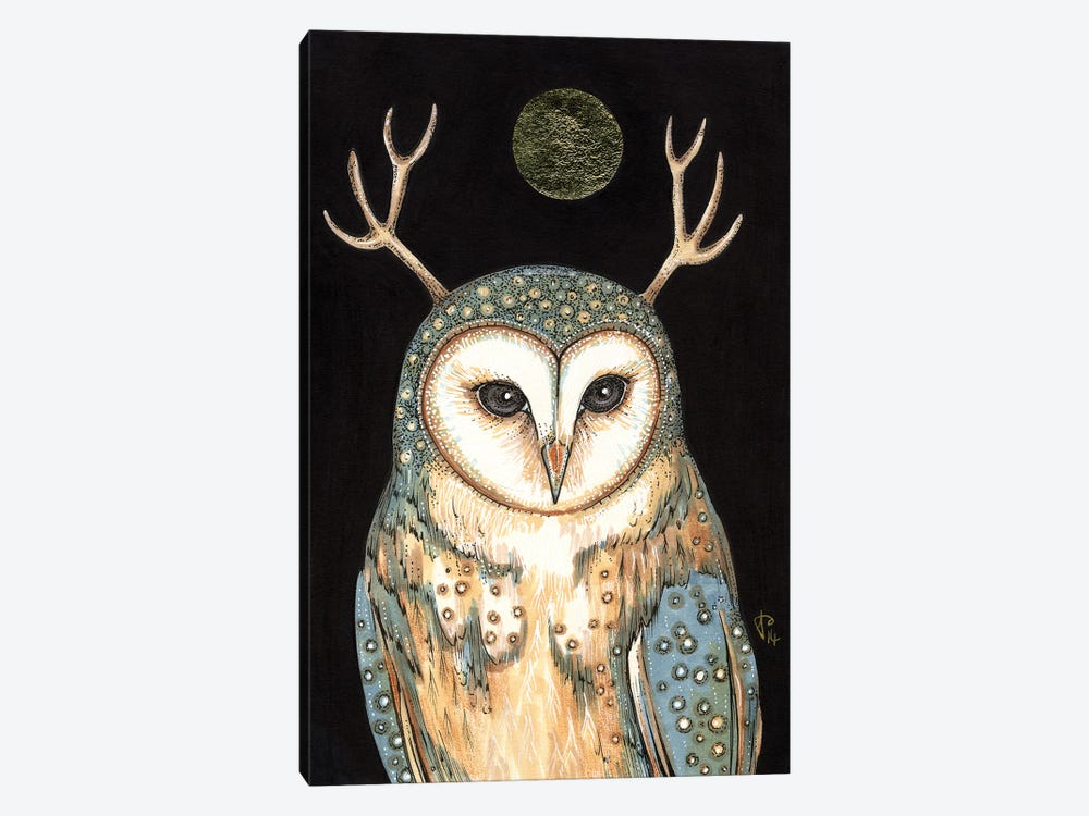 Owl Spirit by Anita Inverarity 1-piece Canvas Artwork