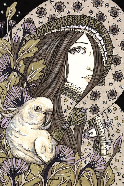 Parrots: Queen Of Umaill by Anita Inverarity