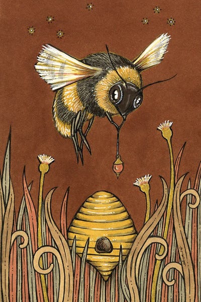 Bees: Royalty by Anita Inverarity