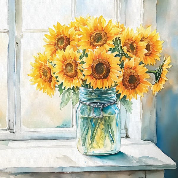 Windows: Summer Sunshine by Acorn & Ivory Designs