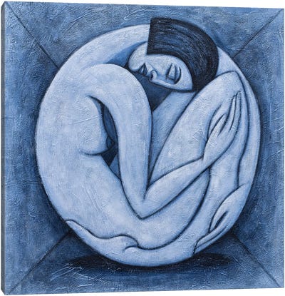 Isolation Canvas Art Print - Jordy Blue
