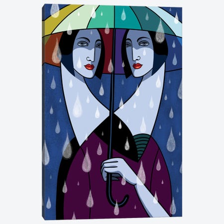 Rain Canvas Print #AIZ21} by ASIZA Canvas Art Print