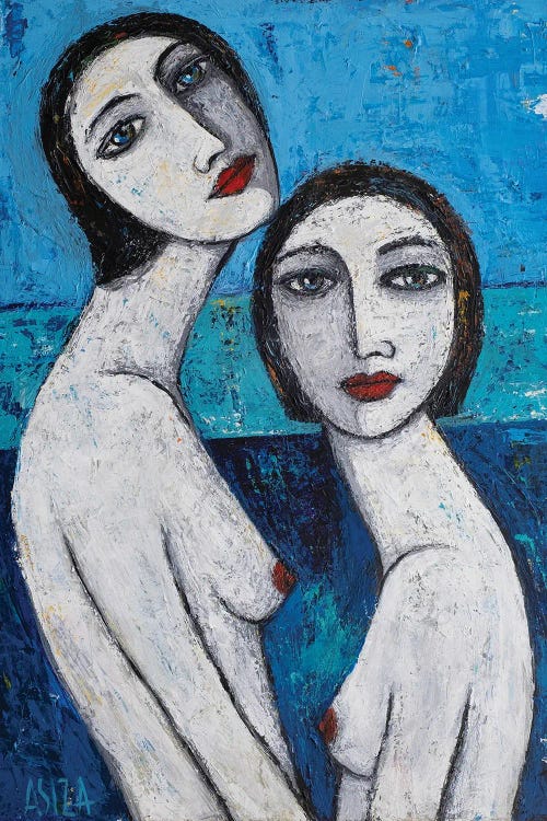 Summer At The Black Sea by ASIZA wall art