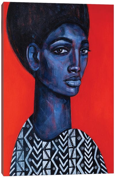 Valerie Canvas Art Print - African Décor