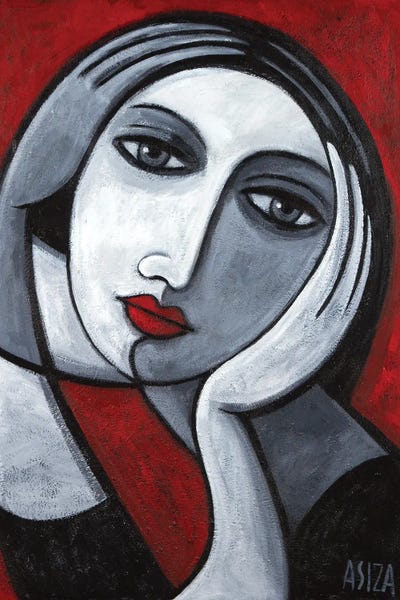 Woman With Two Faces by ASIZA canvas print