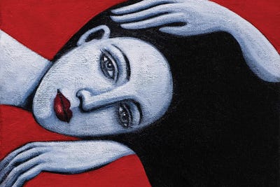 Alone by ASIZA canvas print