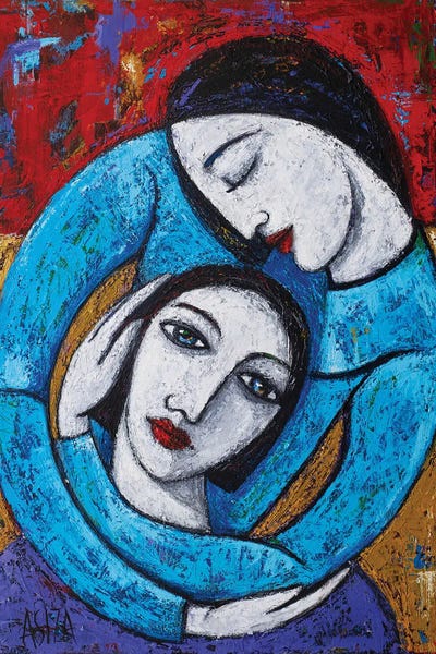 Endearment by ASIZA canvas print