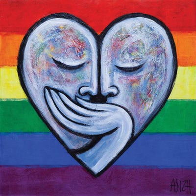 For David by ASIZA canvas print