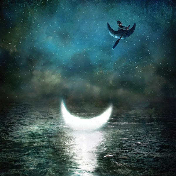 Kids Astronomy & Space Art: Dull Night by Alexander Jansson