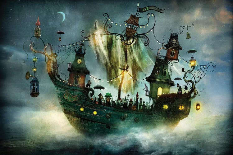 Flying Rigmor by Alexander Jansson wall art