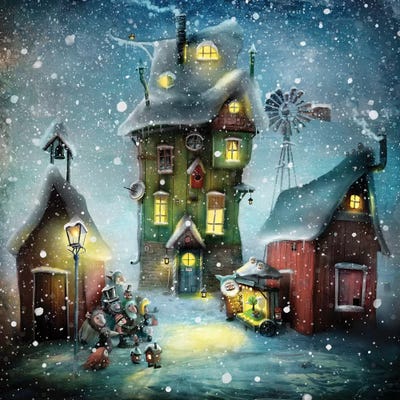 Millies Mansion by Alexander Jansson art print