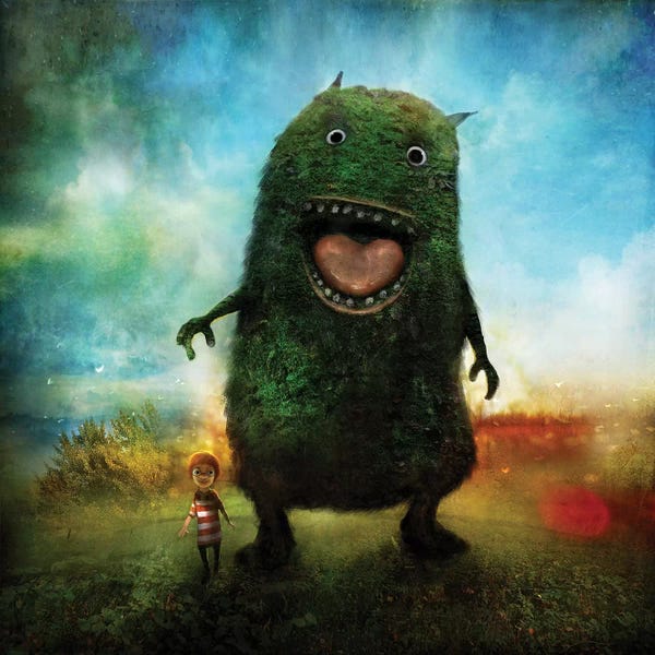 Unlikely Friends: My Friend Lester Tongue Heart by Alexander Jansson