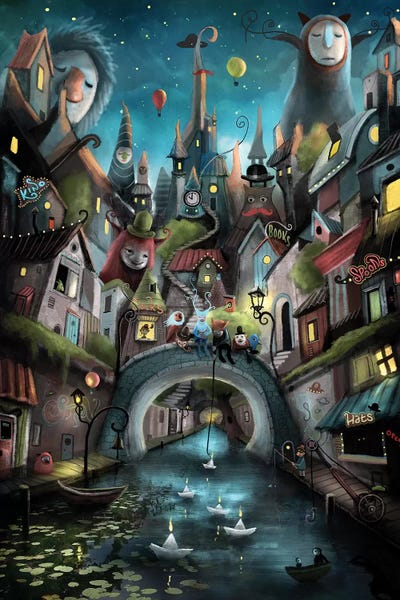 Fairytale Scenes: Pinnacles by Alexander Jansson