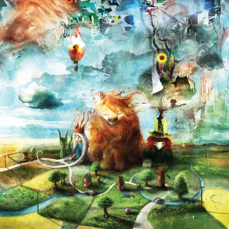 Purr by Alexander Jansson wall art