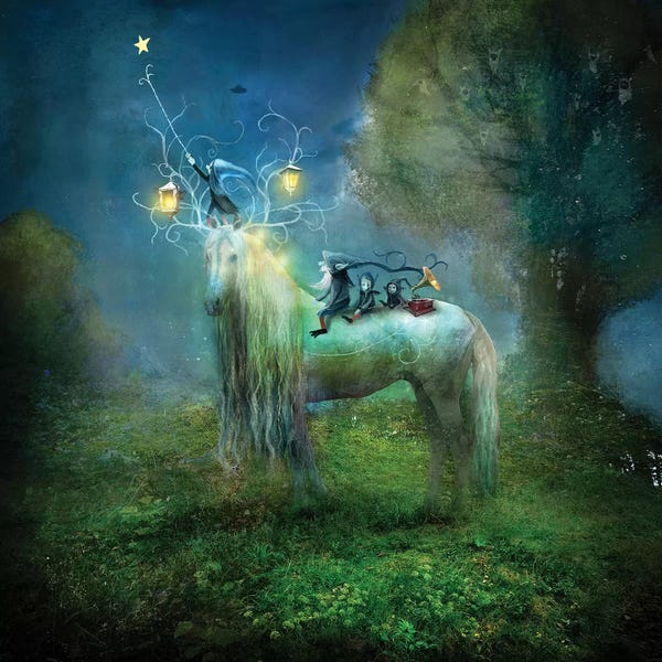 Mythical Creatures: April by Alexander Jansson