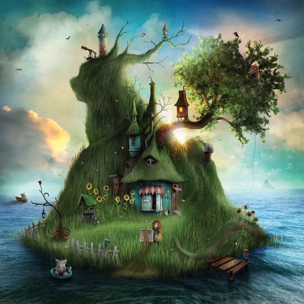 Fairytale Scenes: Sommaren by Alexander Jansson