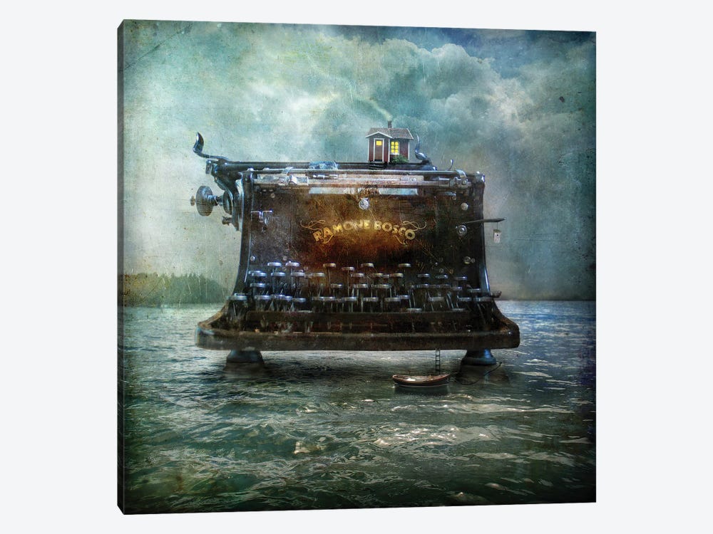 The Writers House by Alexander Jansson 1-piece Canvas Art
