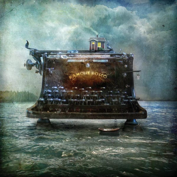 Kids Fantasy Art: The Writers House by Alexander Jansson